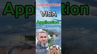 Luxembourg Visa Form Luxembourg lahorimunda usavisa visascam tourism trending foryou Peace [upl. by Einnoc]