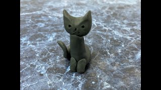 How to Make a Plasticine Cat Tutorial [upl. by Acnaib320]