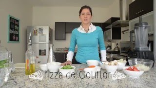 PIZZA DE COLIFLOR  DANY DE LA SIERRA [upl. by Polish]