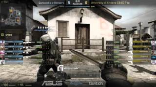 CSGOWeek 13 Arizona74 vs Concordia66 [upl. by Eilrebmik]