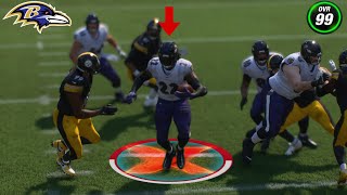 Madden 25 Baltimore Ravens Franchise Best RB in The League [upl. by Nealson]