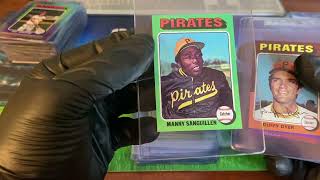 PSA Vintage 2 PreSubmission Screening Reveal 1975 Topps 1975 Topps Mini 1975 OPeeChee Heritage [upl. by Ayadahs]