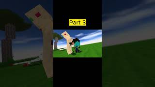 HEROBRINE BROTHERS VS SCP  SAVING THE LIFE OF SADAKO PART 3  MINECRAFT ANIMATION shorts [upl. by Bolme]