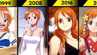 A Frame Of Nami From Every Year In One Piece [upl. by Aseek]