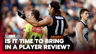 Is it time for the AFL to provide players with a Captains Challenge I Fox Footy I First Crack [upl. by Savinirs465]