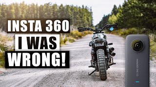 MotoVlogging with an Insta360 ONE X2  Review amp Tutorial [upl. by Airpac]