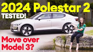 DRIVEN New Polestar 2 2024 Has the Tesla Model 3 finally met its match [upl. by Ainedrag]