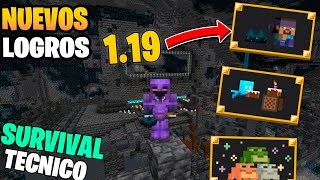 Complete TODOS los logros de Minecraft 115 [upl. by Terbecki573]