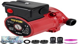 VEVOR Recirculating Pump 93W 110V Water Circulator Circulating Pump NPT 34quot wBrass Review [upl. by Bergquist161]