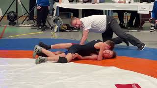 Wrestling  Ringen MDM 2023 Jugend B 41 kg Freestyle Wachsmuth  Wolf [upl. by Annas]