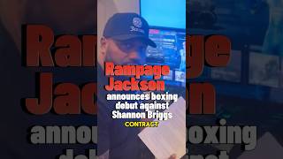 Rampage Jackson will BOX Shannon Briggs rampagejackson shannonbriggs boxing ufc mma qatar [upl. by Oirogerg969]