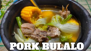 PORK BULALO  Lutong Pinoy  Jerald Remola TV [upl. by Oflodur]