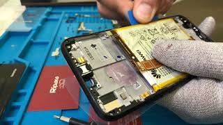 Disassembly  Sostituzione Display Huawei P20 Lite  Ripara tutorial [upl. by Clo]