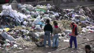 In Cairos Trash City School Teaches Reading Recycling [upl. by Salkcin961]