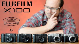 Ultimate Street Camera  Every Fujifilm X100 model compared [upl. by Attenov]