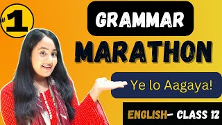 🔥Grammar Marathon for Class 12HSC Boards by shafaquenaazhscboard2023 [upl. by Reldnahc316]