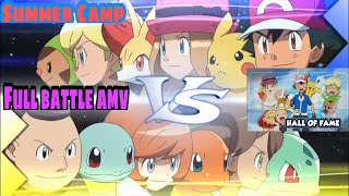 Pokemon XY AMV  Ash Serena Clemont VS Tierno Trevor Shauna  Full Battle AMV 🤩 [upl. by Keller718]