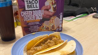 Taco bell cheesy double decker taco craving kit [upl. by Madonia]