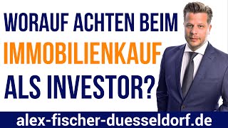 Worauf muss ich achten beim Immobilienkauf als Vermieter Kapitalanlage Investment 7499 [upl. by Estrellita9]