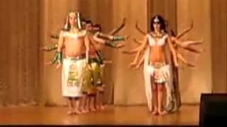 Pharaonic dance  Danza faraónico  رقص فرعونى [upl. by Karylin]