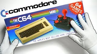 Commodore 64 Mini Unboxing The C64 Mini HDMI Retro Console [upl. by Anitnoc]