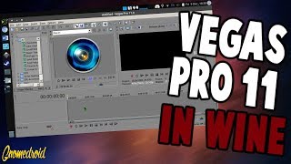 HOW TO INSTALL SONY VEGAS PRO 11 IN LINUX USING WINE [upl. by Nrehtak]