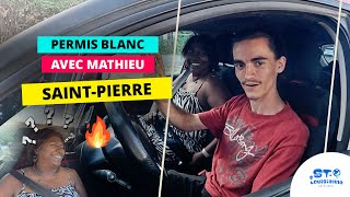 Mathieu passe son exam de type Permis Blanc 🚗 [upl. by Saudra97]