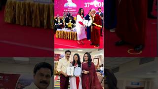 മീനാക്ഷി ദിലീപ് ഡോക്ടർ ആയി 🔥❤ Meenakshi dileep convocation  Manju warrier [upl. by Stannfield164]