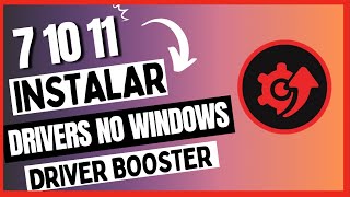 Instalar Driver no Windows 7 10 11  Driver BOOSTER [upl. by Ahsropal]