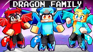 Having a DRAGON FAMILY in Minecraft [upl. by Leviram604]