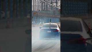 BMW F90 M5 hard launch at the drag strip Homestead Miami Speedway [upl. by Chlo235]