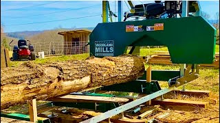 THOROUGH Sawmill REVIEW Woodland Mills HM126 [upl. by Airamas]