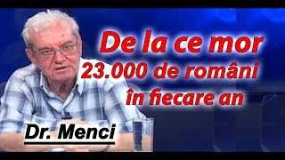 13 DR MENCINICOPSCHI DE LA CE MOR 23000 DE ROMÂNI ÎN FIECARE AN  SISTEMUL IMUNOCUBE [upl. by Loyce]