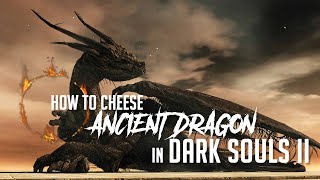 How to Cheese Ancient Dragon in Dark Souls 2 2023 Update  Easy Kill [upl. by Simaj829]