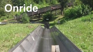 Frankenrodel  Pottenstein Onride Sommerrodelbahn [upl. by Kho]