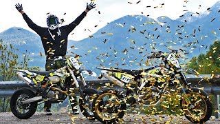 No Fear no Limits  Grenzgaenger Supermoto 2018 [upl. by Dorothi]