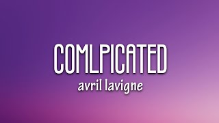 Avril Lavigne  Complicated Lyrics [upl. by Delwin991]