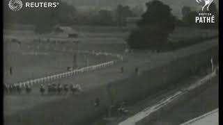 FRANCE  HORSE RACING Grand Prix de Deauville 1929 [upl. by Anialad]