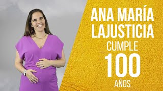 🎂 Ana María Lajusticia cumple 𝟭𝟬𝟬 años [upl. by Sabsay336]