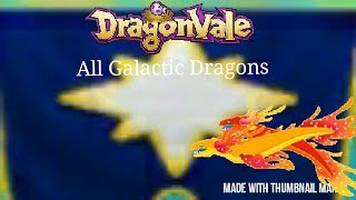 All Galactic Dragons DragonVale Breeding tips [upl. by Gilli]