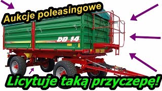 O Aukcjach poleasingowych Licytuje przyczepę MetalTechu Czy wygrałem licytacje od Komornika [upl. by Harod658]