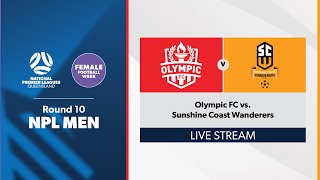 NPL Men Round 10  Olympic FC vs Sunshine Coast Wanderers [upl. by Bamby232]