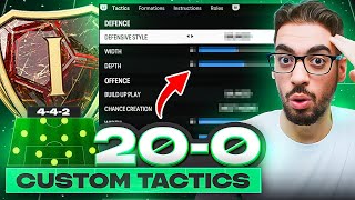 POST PATCH 200 BEST META 442 CUSTOM TACTICS amp INSTRUCTIONS IN FC 24 ULTIMATE TEAM [upl. by Elodie]