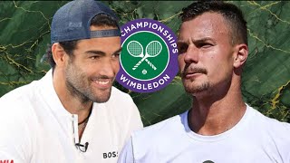 Matteo Berrettini vs Marton Fucsovics  Wimbledon 2024 [upl. by Milicent]