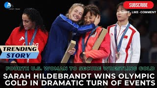 Sarah Hildebrandt Wins Olympic Gold in Dramatic Turn of Events [upl. by Westleigh]