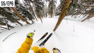 skiing JUPITER at PARK CITY after the 2024 MEGA Utah storm [upl. by Adnilre882]