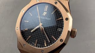 Audemars Piguet Royal Oak 15500OROOD002CR01 Audemars Piguet Watch Review [upl. by Zaslow]