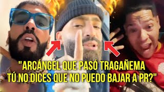 ¡MÁS GUERRA Anuel EXPLOTA Otra Vez Contra Arcángel quotAndas Cagâo Pelab1ch0quot  Almighty Reacciona [upl. by Yrekcaz]