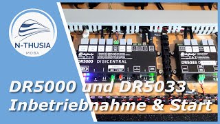 Steuerung – Inbetriebnahme digikeijs DR5000 und Booster DR5033  Bürobahn in Spur N [upl. by Htnicayh]