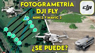 Fotogrametría GRATIS con DJI Fly App ¿ES POSIBLE PLANIFICAR Te lo explico [upl. by Rihsab3]